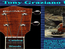 Tablet Screenshot of grazianoukuleles.com